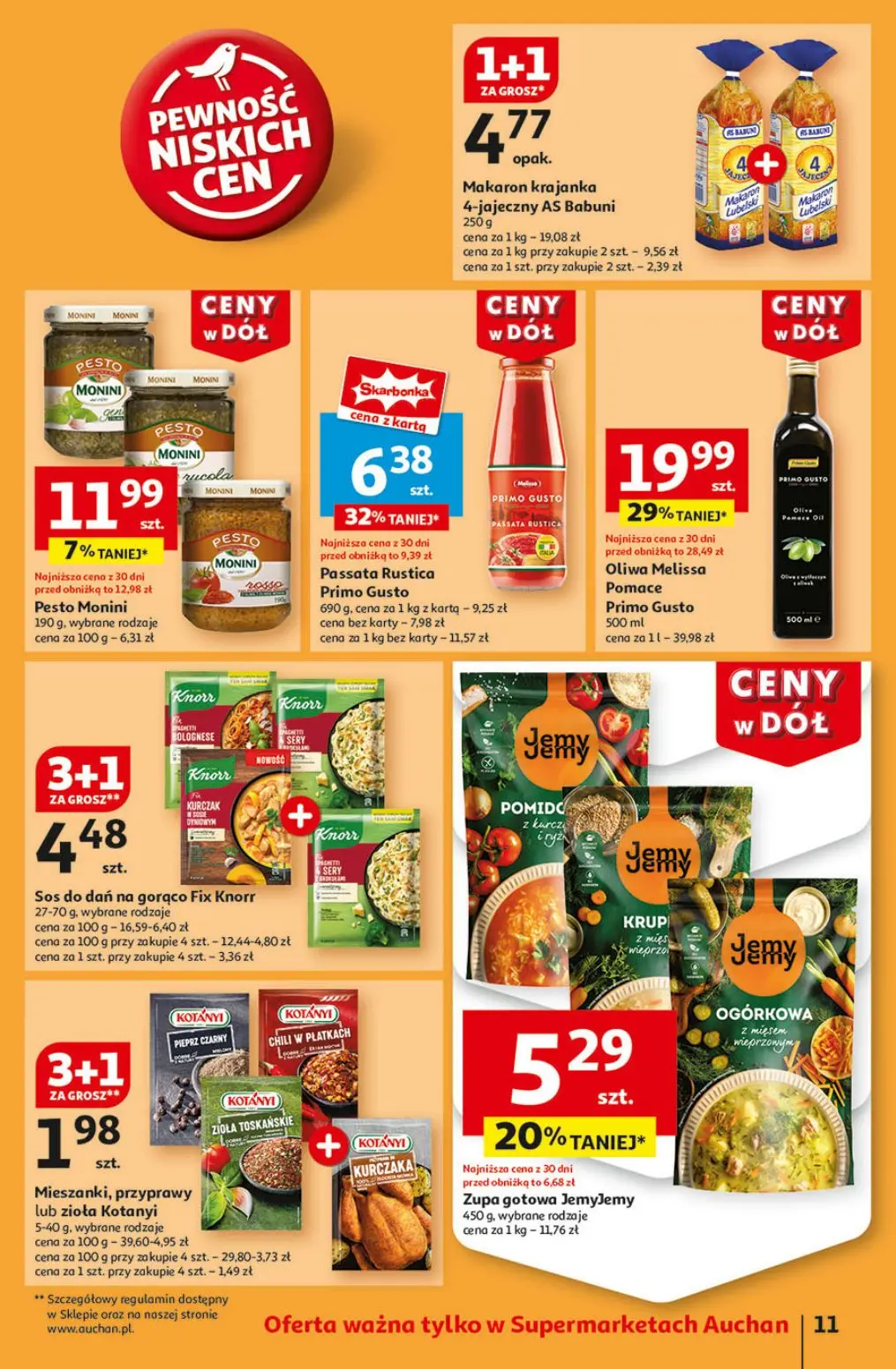 gazetka promocyjna Auchan Supermarket Ceny w dół - Strona 13