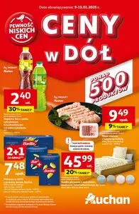 Gazetka promocyjna Auchan, ważna od 2025-01-09 do 2025-01-15.