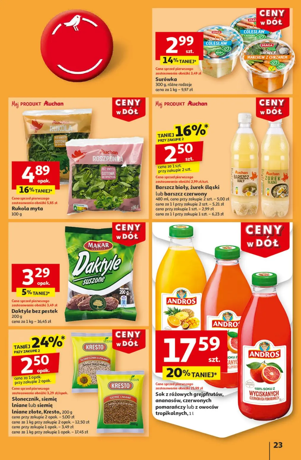 gazetka promocyjna Auchan Ceny w dół - Strona 25