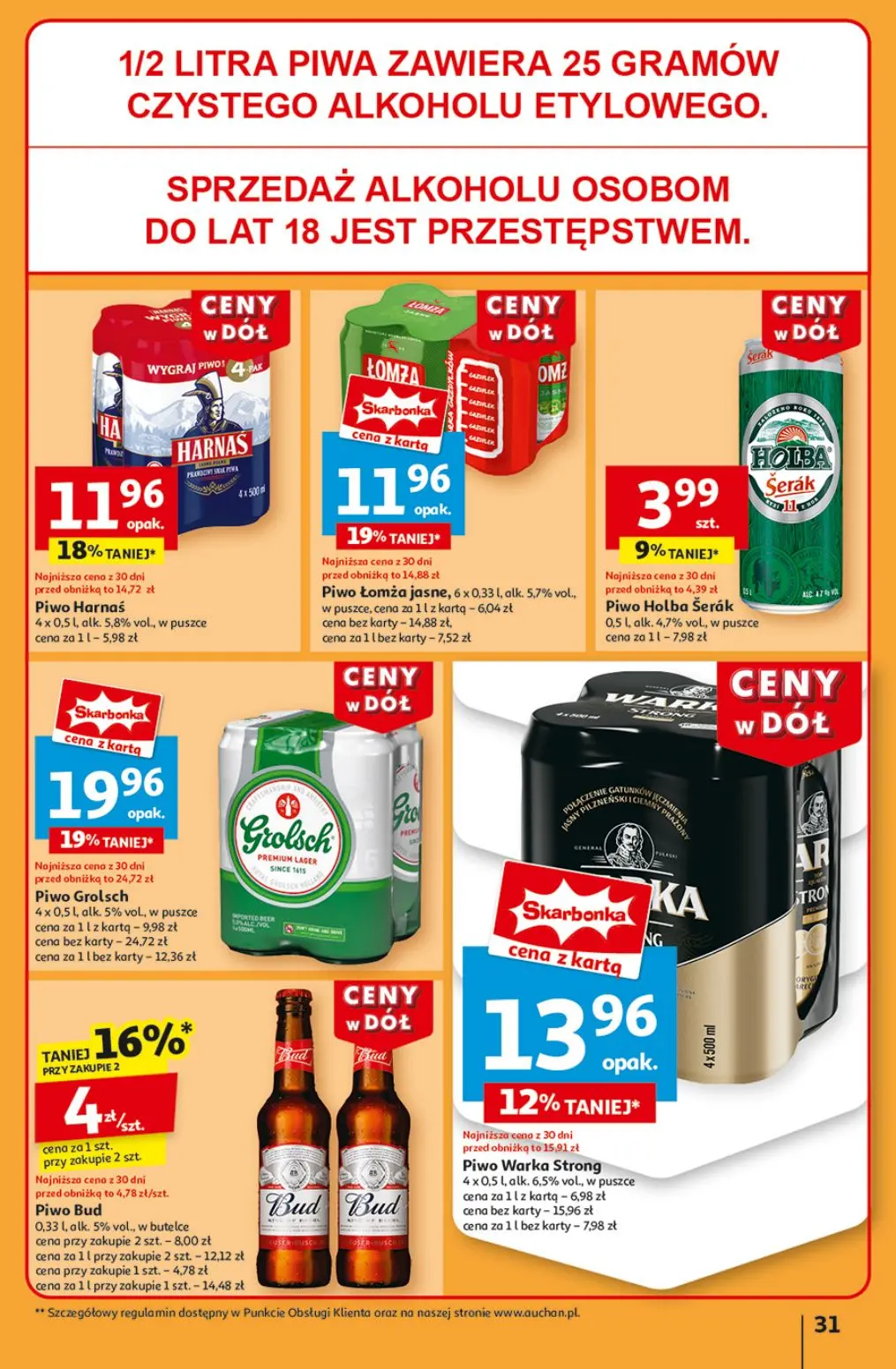 gazetka promocyjna Auchan Ceny w dół - Strona 33