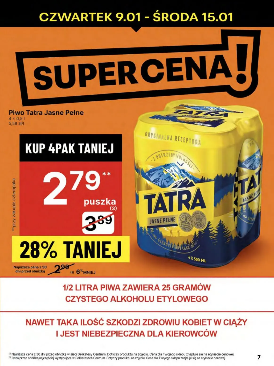 gazetka promocyjna Delikatesy Centrum Od czwartku - Strona 7