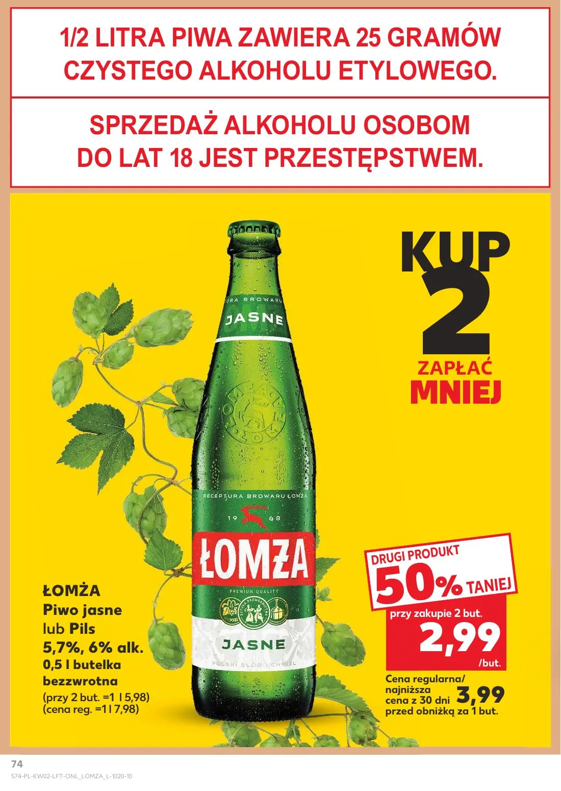 gazetka promocyjna Kaufland Gazetka tygodnia - Strona 74