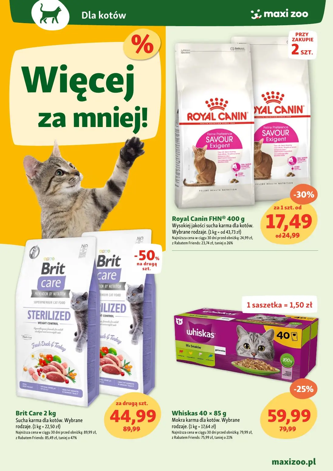 gazetka promocyjna Maxi Zoo  - Strona 5