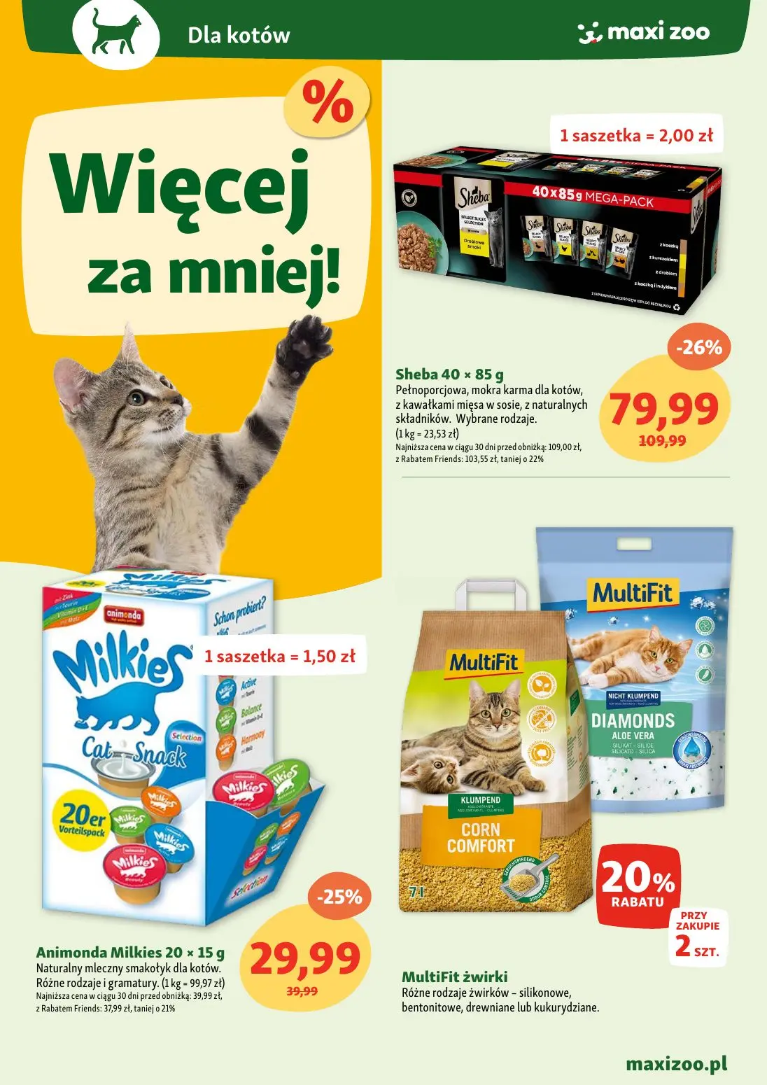 gazetka promocyjna Maxi Zoo  - Strona 6