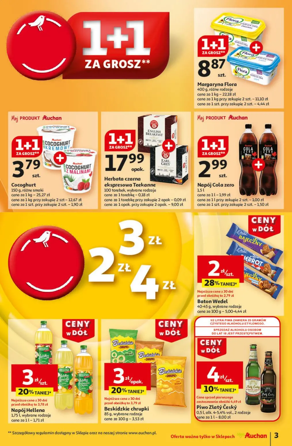 gazetka promocyjna Moje Auchan Ceny w dół - Strona 3