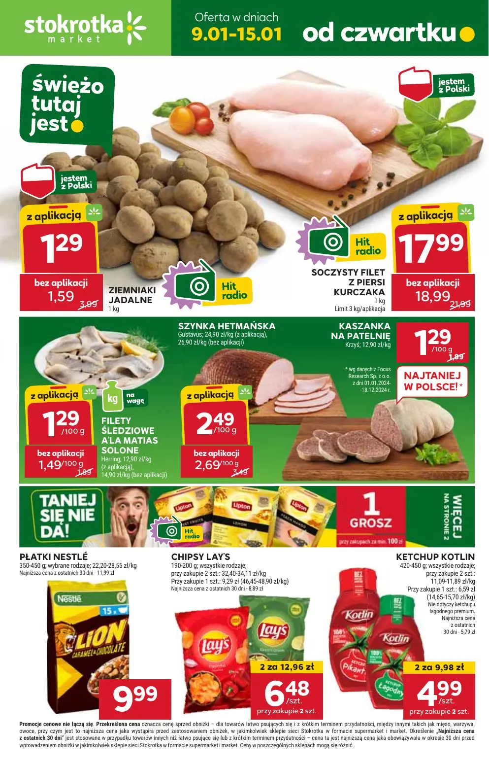 gazetka promocyjna Stokrotka Market  - Strona 1