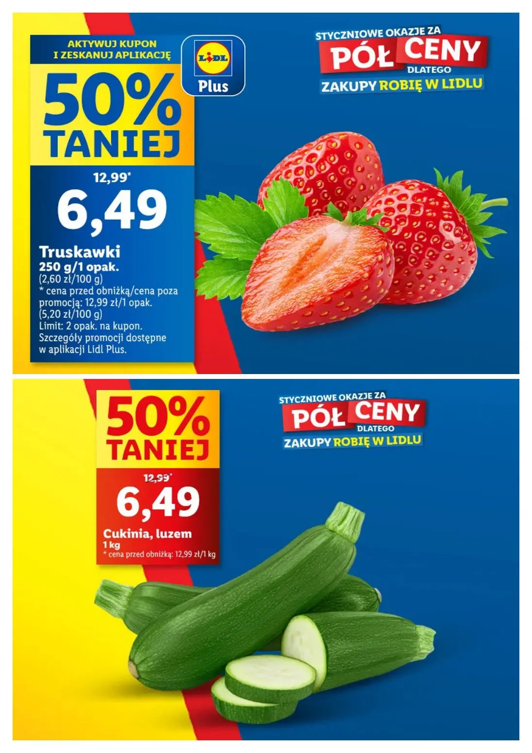 gazetka promocyjna LIDL Styczniowe okazje za pół ceny - Strona 3