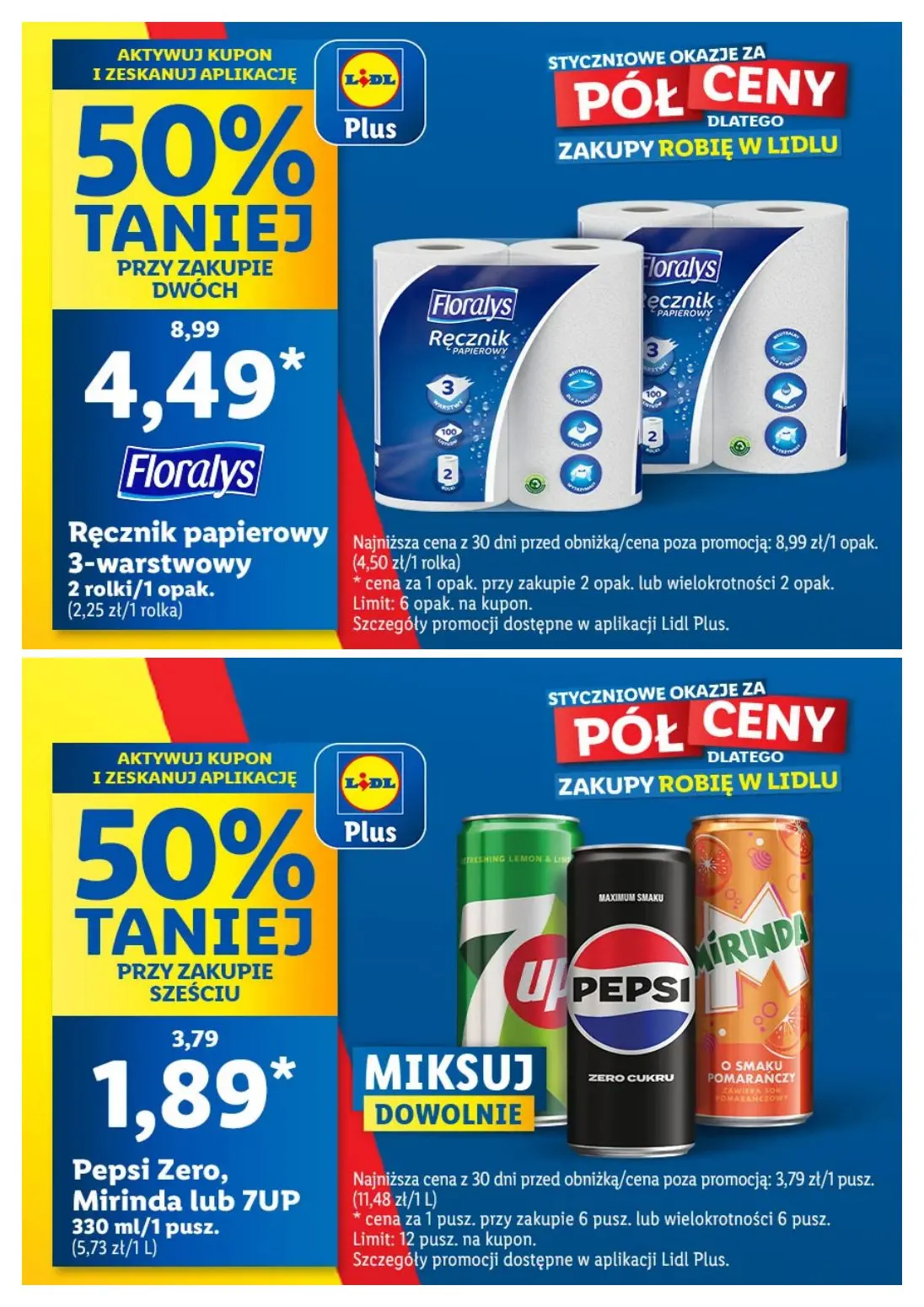 gazetka promocyjna LIDL Styczniowe okazje za pół ceny - Strona 5