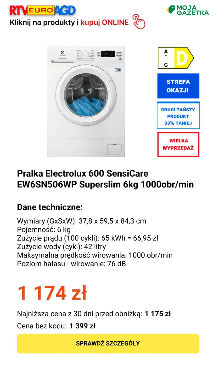 gazetka promocyjna RTV EURO AGD DRUGI TAŃSZY PRODUKT 33% TANIEJ - Strona 4