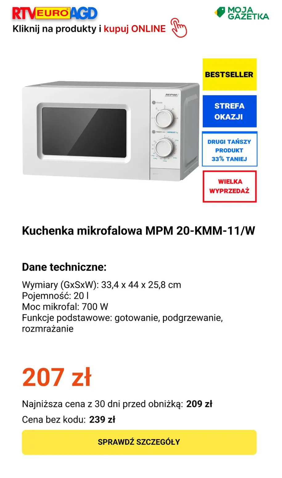 gazetka promocyjna RTV EURO AGD DRUGI TAŃSZY PRODUKT 33% TANIEJ - Strona 14