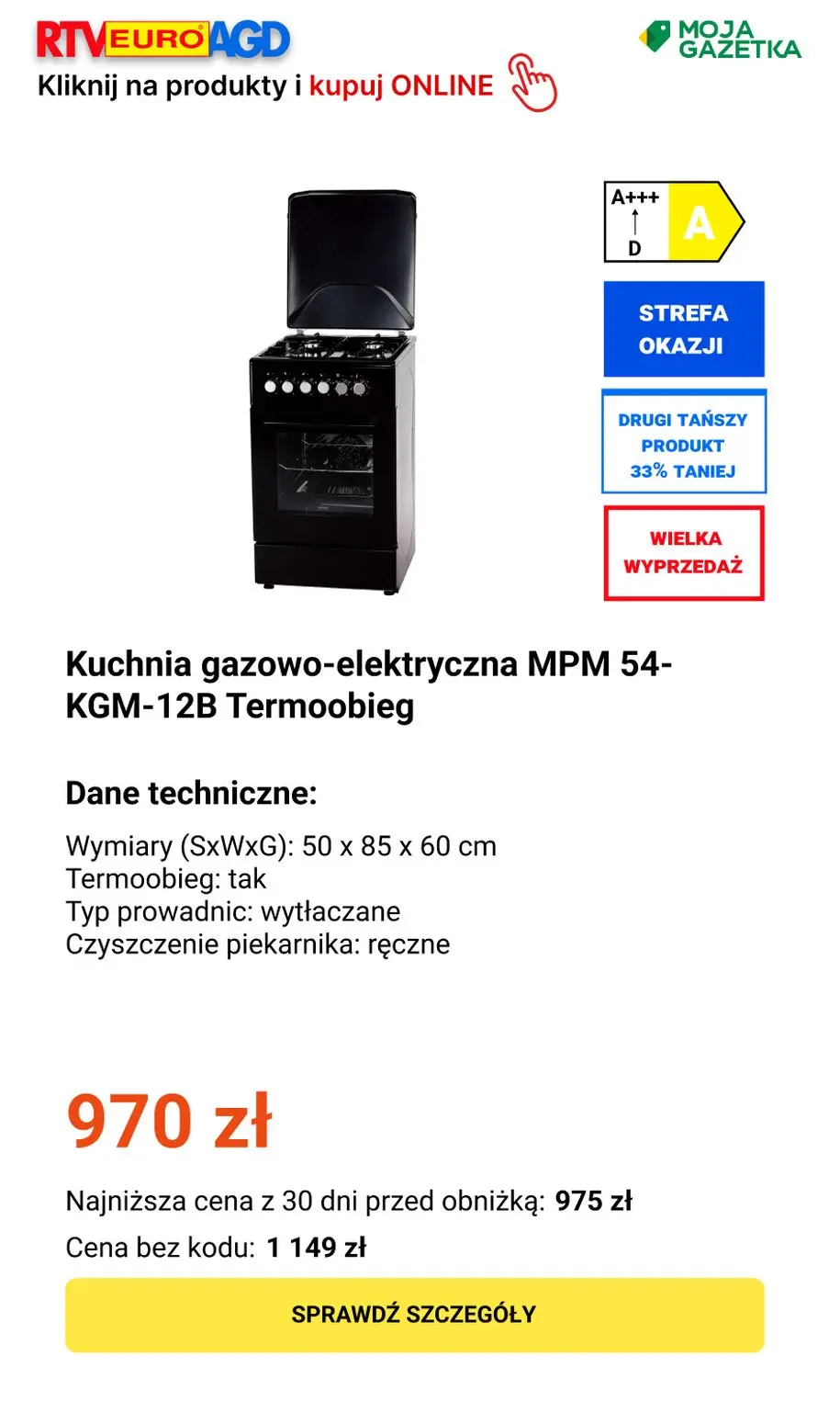 gazetka promocyjna RTV EURO AGD DRUGI TAŃSZY PRODUKT 33% TANIEJ - Strona 15