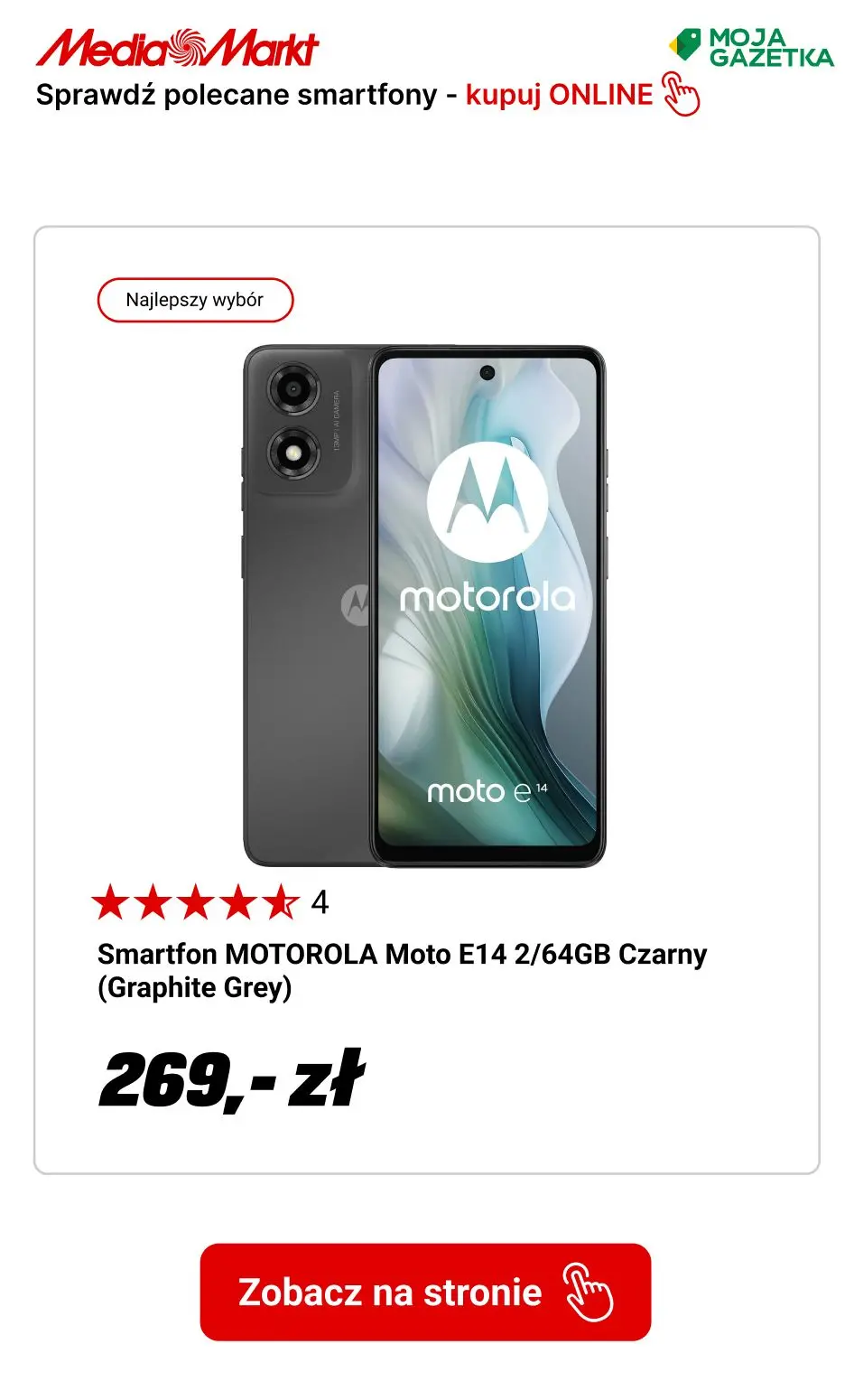 gazetka promocyjna Media Markt Sprawdź polecane smartfony!  - Strona 21