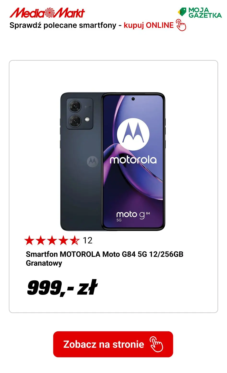 gazetka promocyjna Media Markt Sprawdź polecane smartfony!  - Strona 23