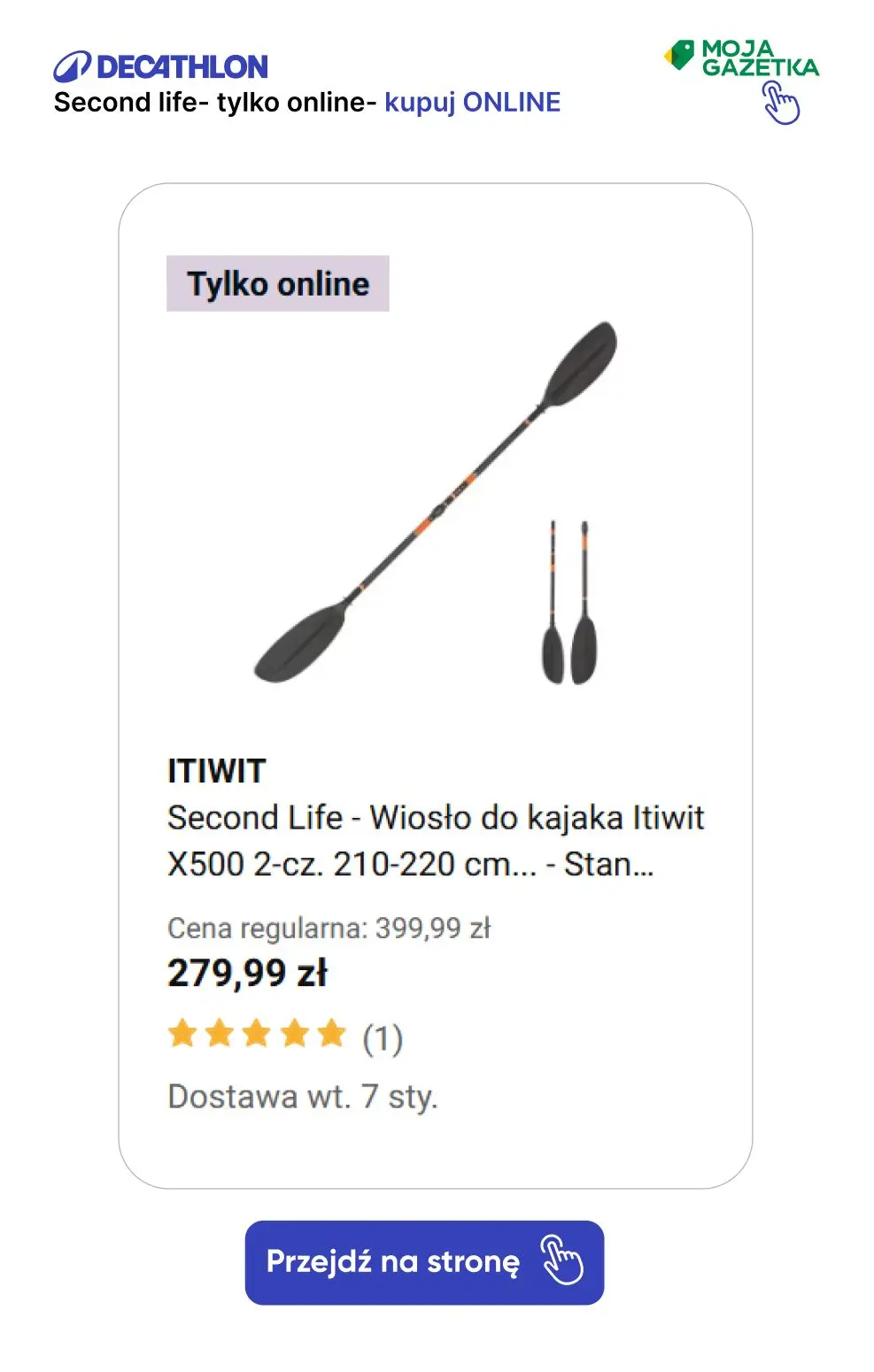 gazetka promocyjna Decathlon Second life- kupuj w niższych cenach! - Strona 25