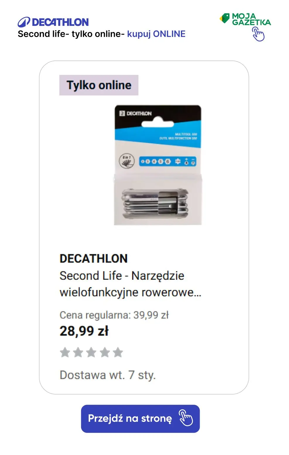 gazetka promocyjna Decathlon Second life- kupuj w niższych cenach! - Strona 37