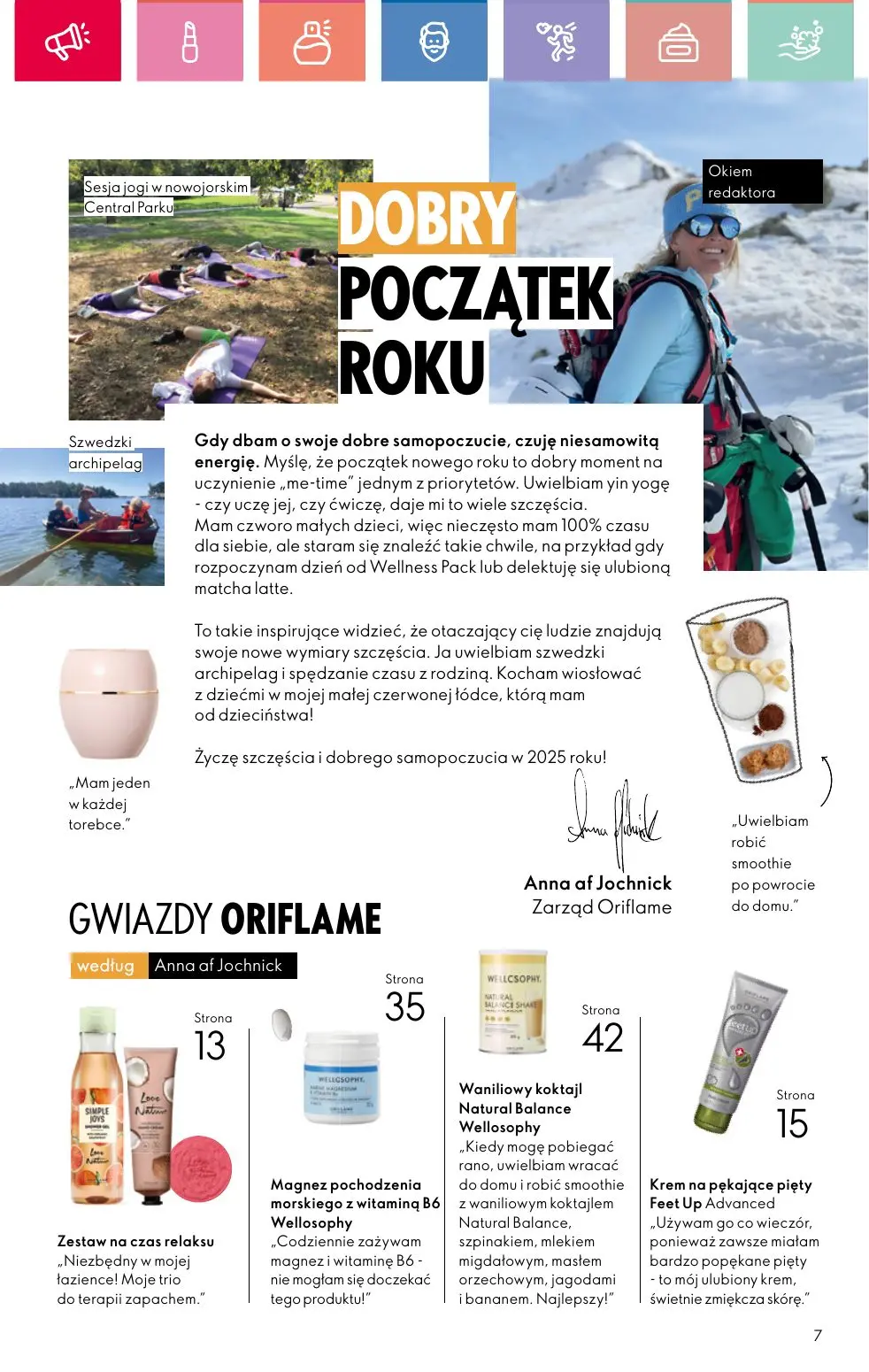 gazetka promocyjna ORIFLAME  - Strona 7