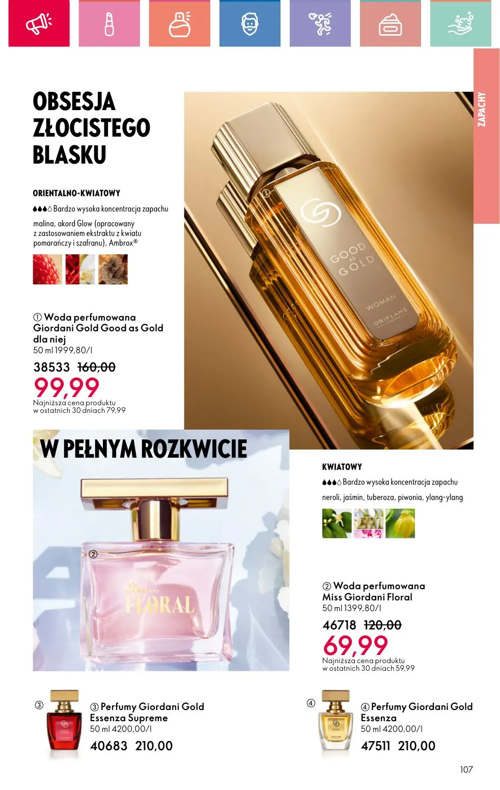 gazetka promocyjna ORIFLAME  - Strona 107