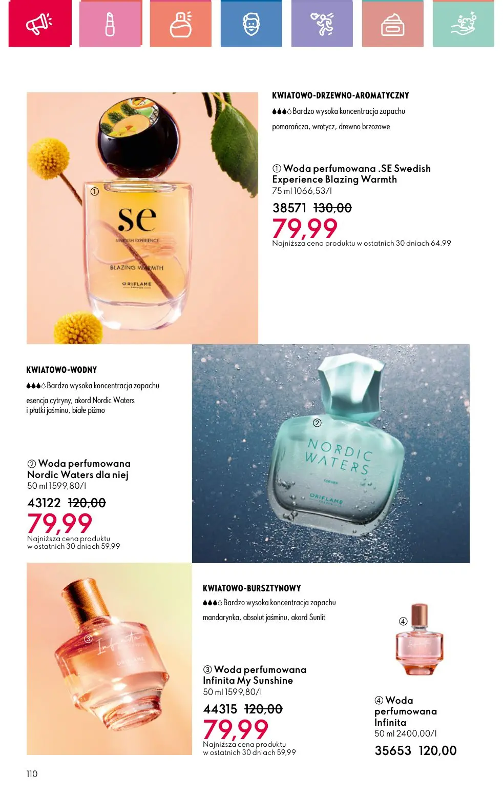 gazetka promocyjna ORIFLAME  - Strona 110