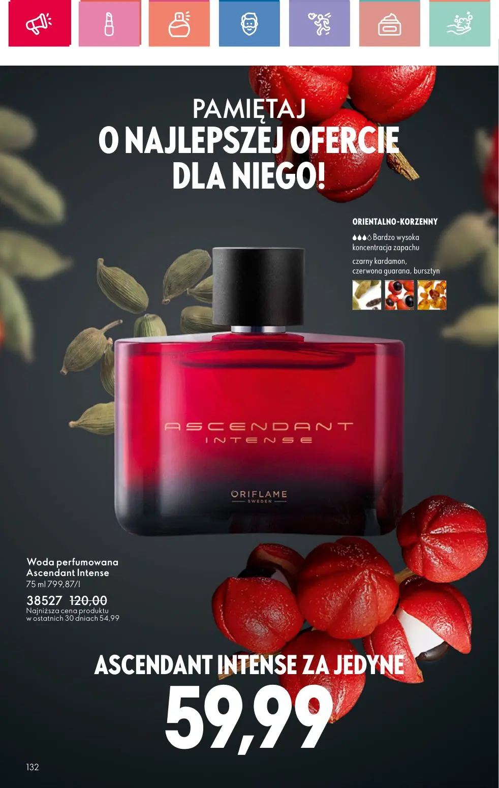 gazetka promocyjna ORIFLAME  - Strona 132