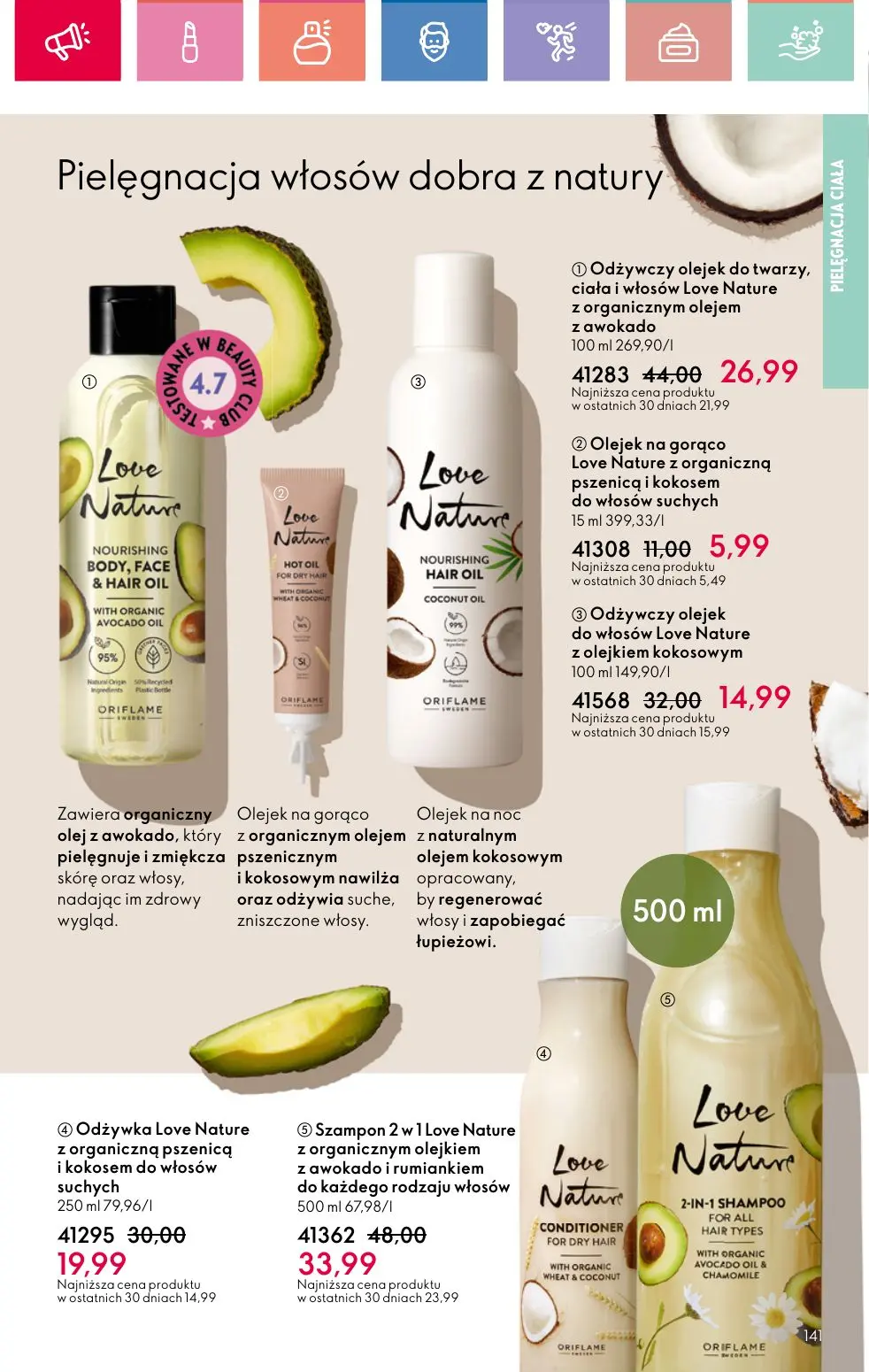 gazetka promocyjna ORIFLAME  - Strona 141