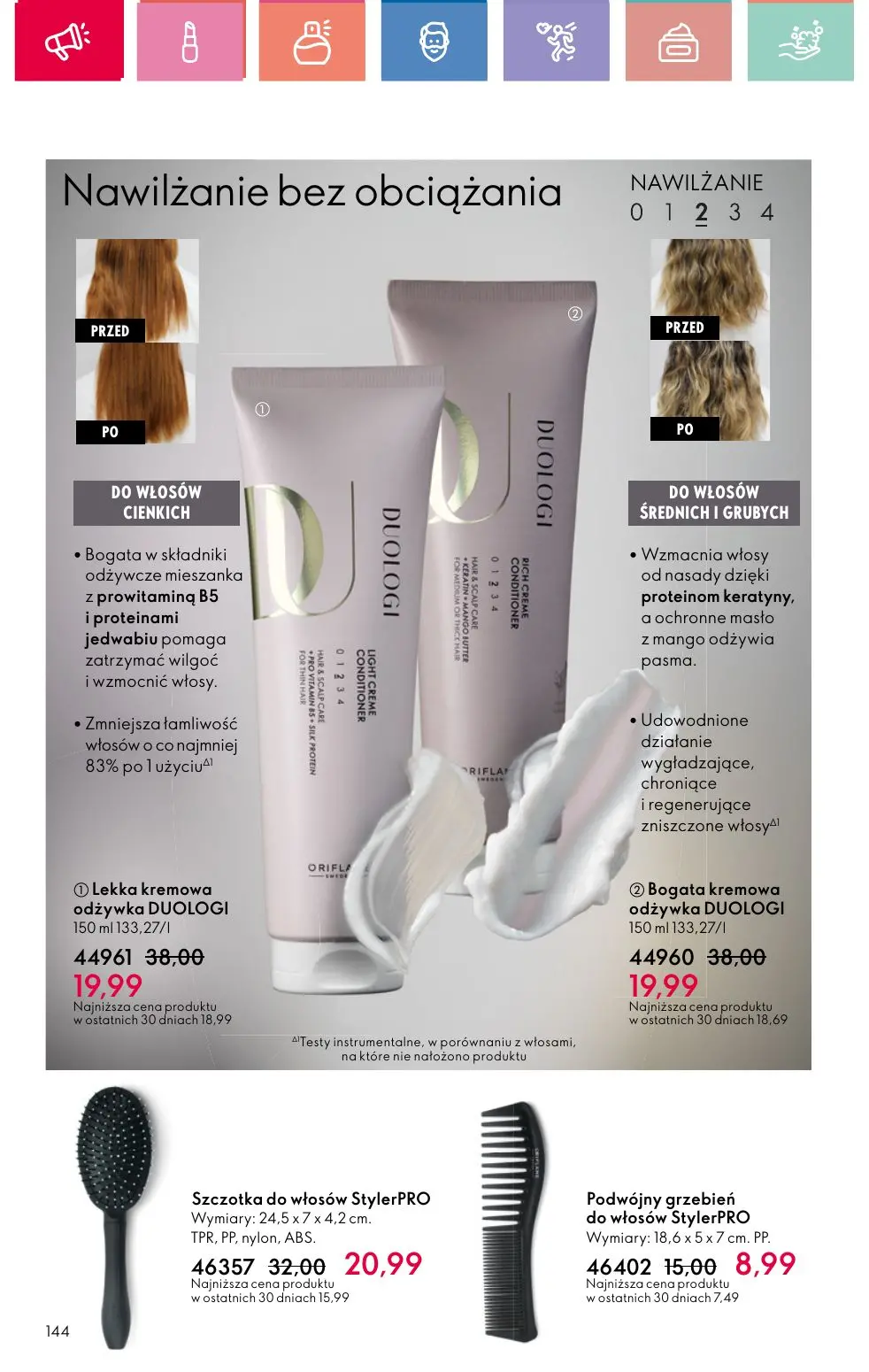 gazetka promocyjna ORIFLAME  - Strona 144