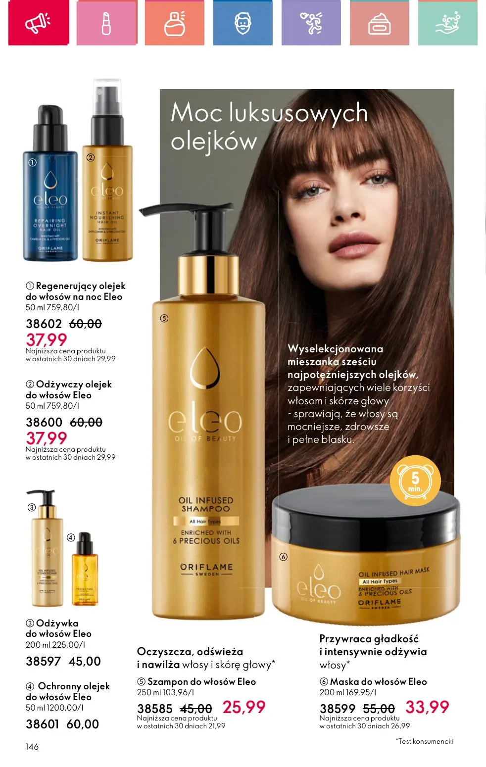 gazetka promocyjna ORIFLAME  - Strona 146