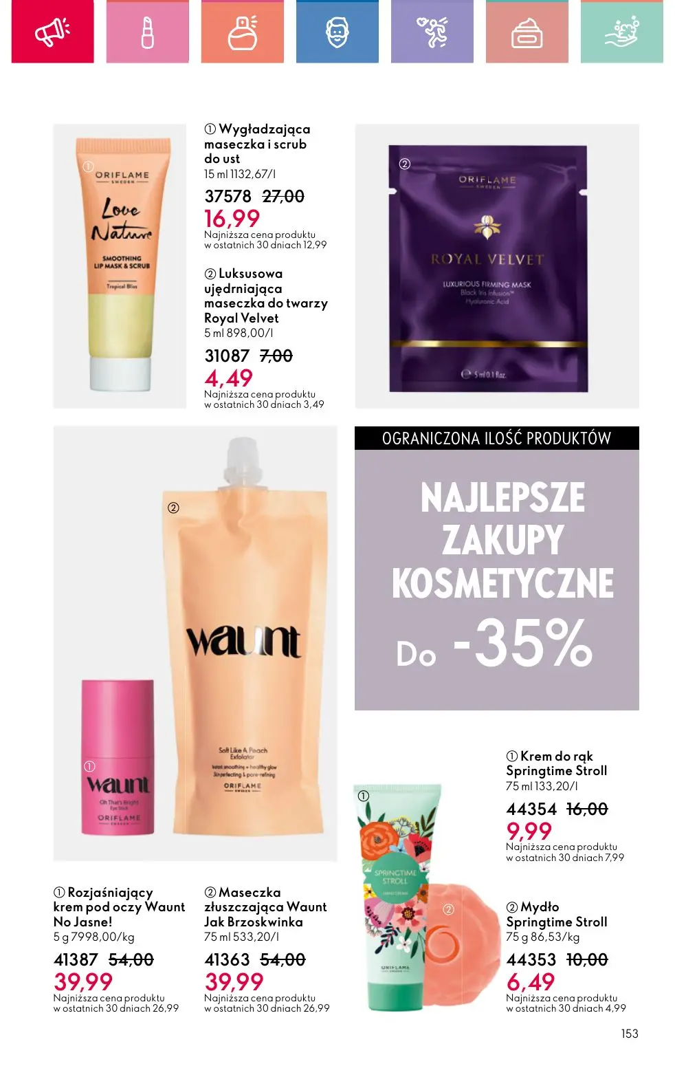 gazetka promocyjna ORIFLAME  - Strona 153