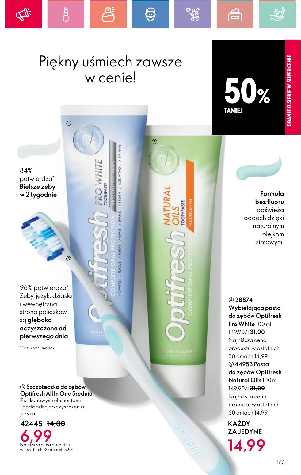 gazetka promocyjna ORIFLAME  - Strona 163