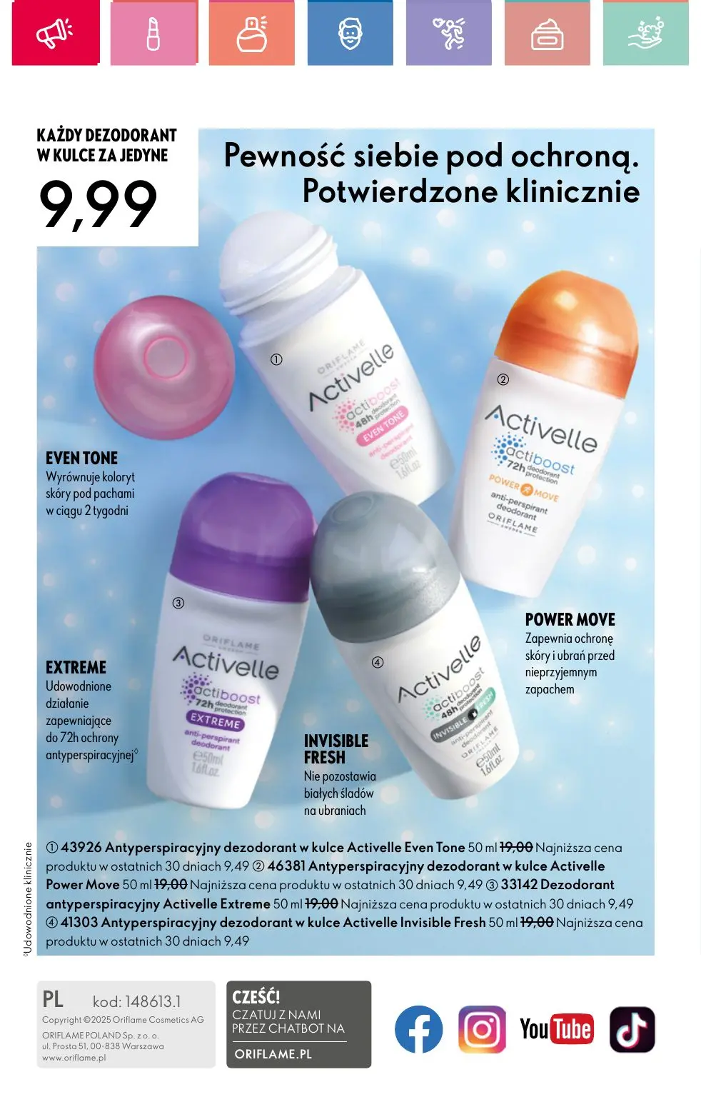 gazetka promocyjna ORIFLAME  - Strona 164