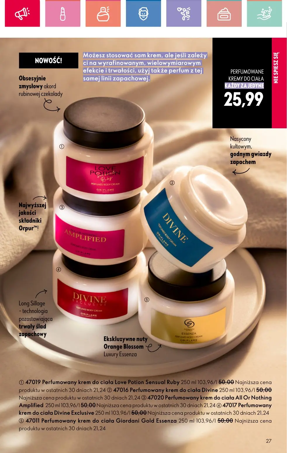 gazetka promocyjna ORIFLAME  - Strona 27