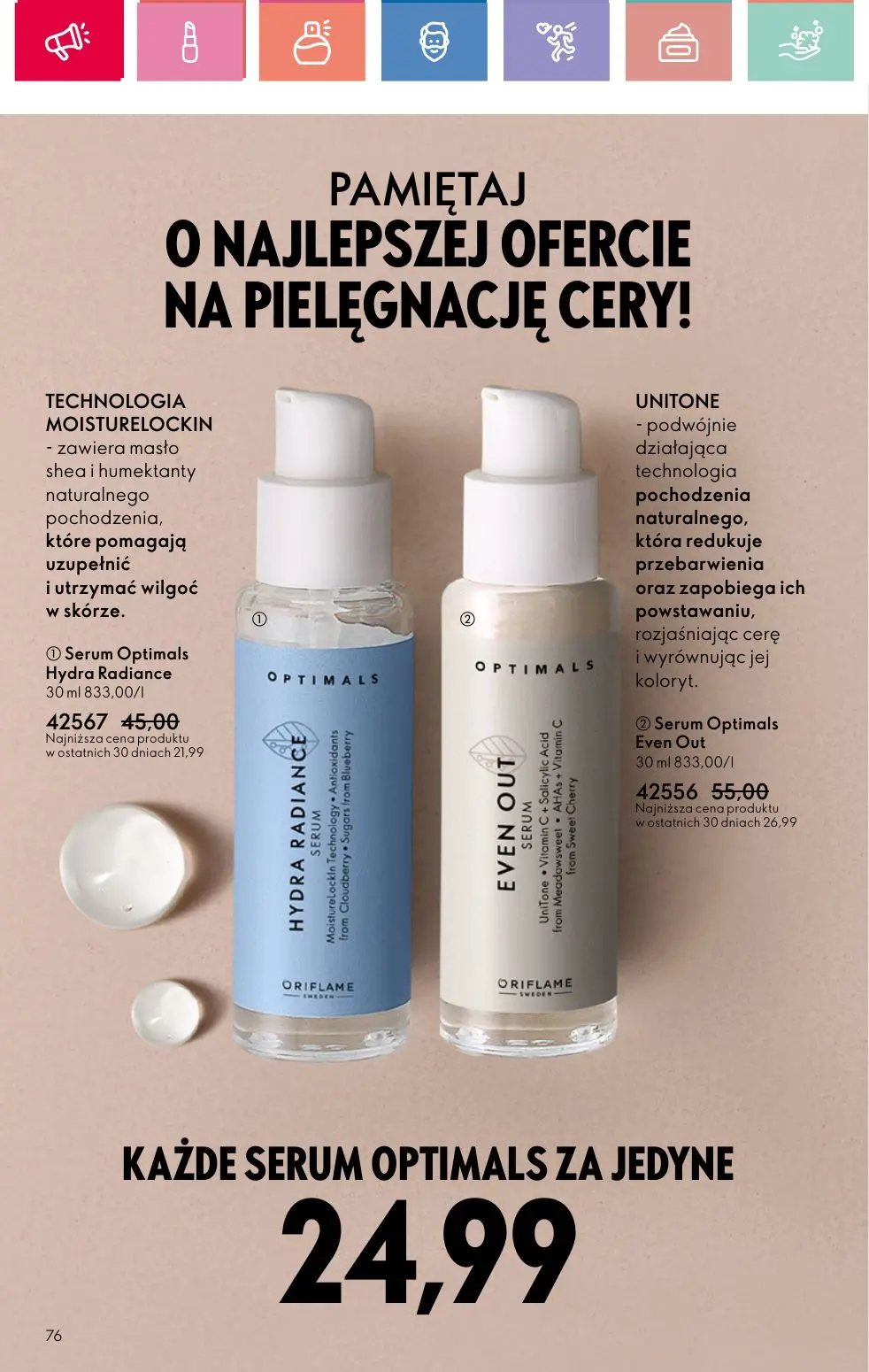 gazetka promocyjna ORIFLAME  - Strona 76