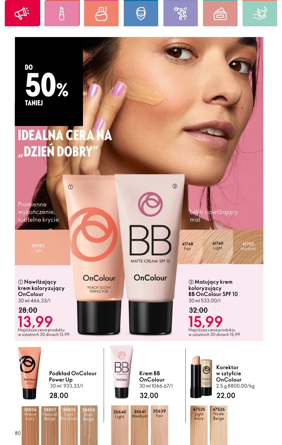 gazetka promocyjna ORIFLAME  - Strona 80