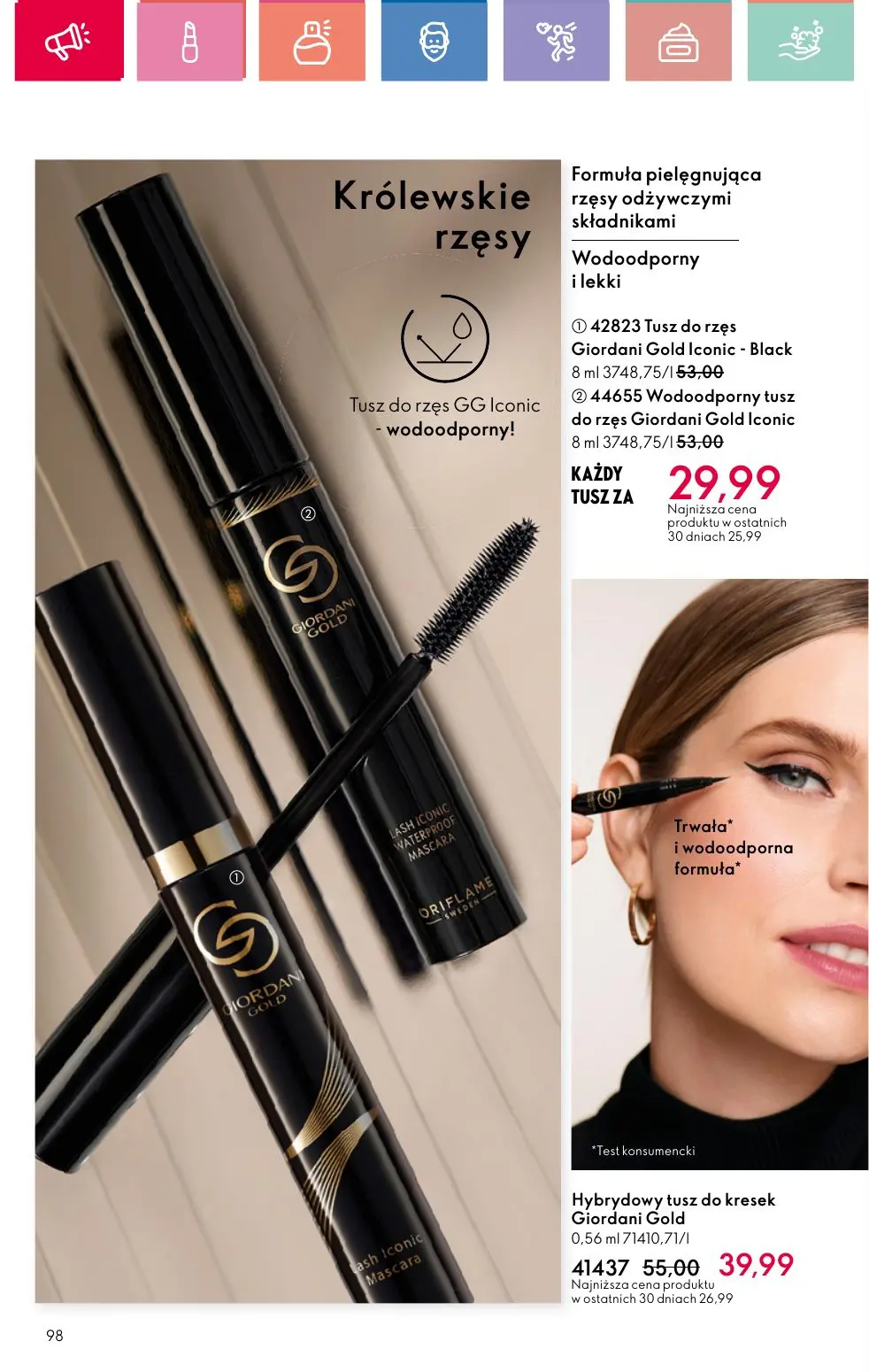 gazetka promocyjna ORIFLAME  - Strona 98