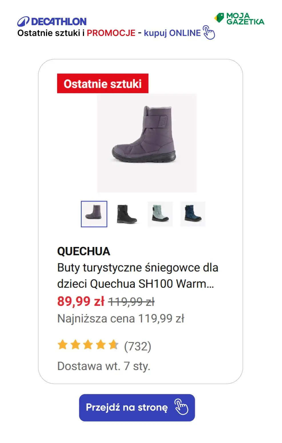 gazetka promocyjna Decathlon Ostatnie sztuki i promocje. Sprawdź swoje ulubione produkty w nowych lepszych cenach! - Strona 22