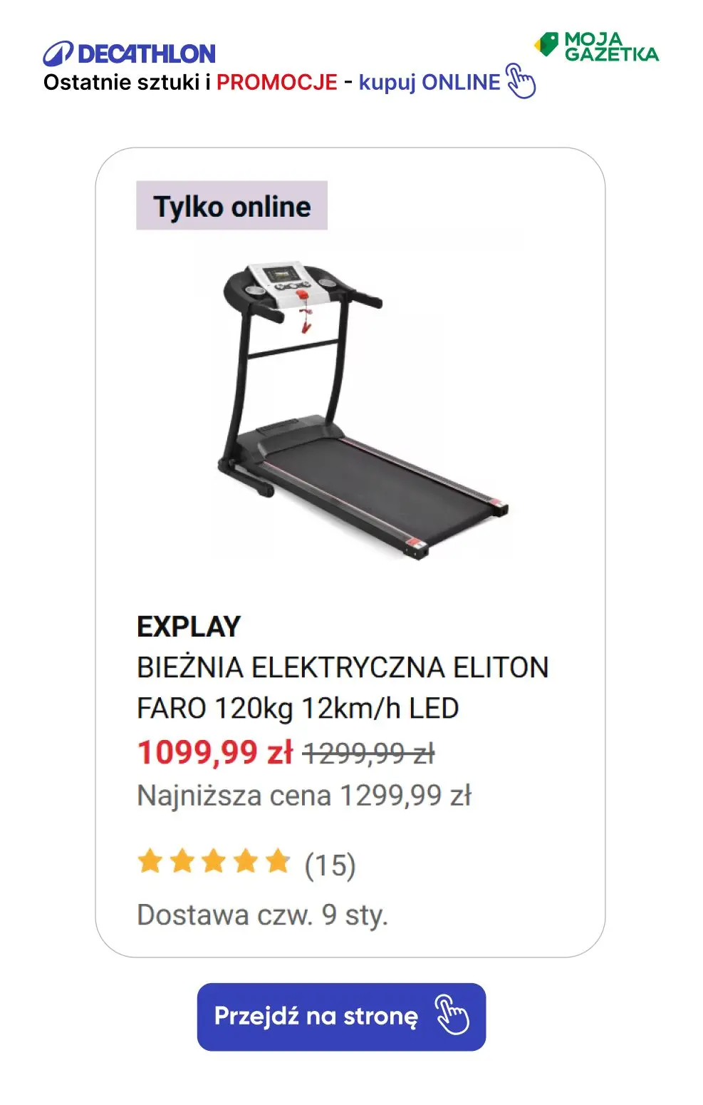 gazetka promocyjna Decathlon Ostatnie sztuki i promocje. Sprawdź swoje ulubione produkty w nowych lepszych cenach! - Strona 23