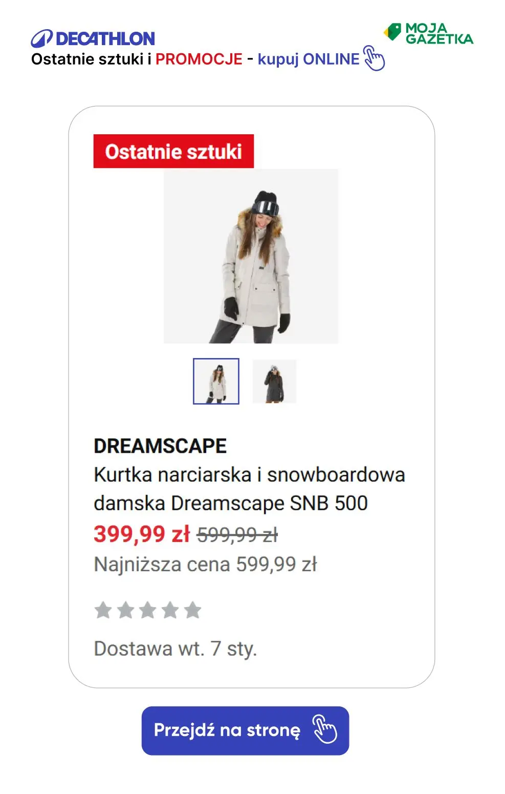 gazetka promocyjna Decathlon Ostatnie sztuki i promocje. Sprawdź swoje ulubione produkty w nowych lepszych cenach! - Strona 25