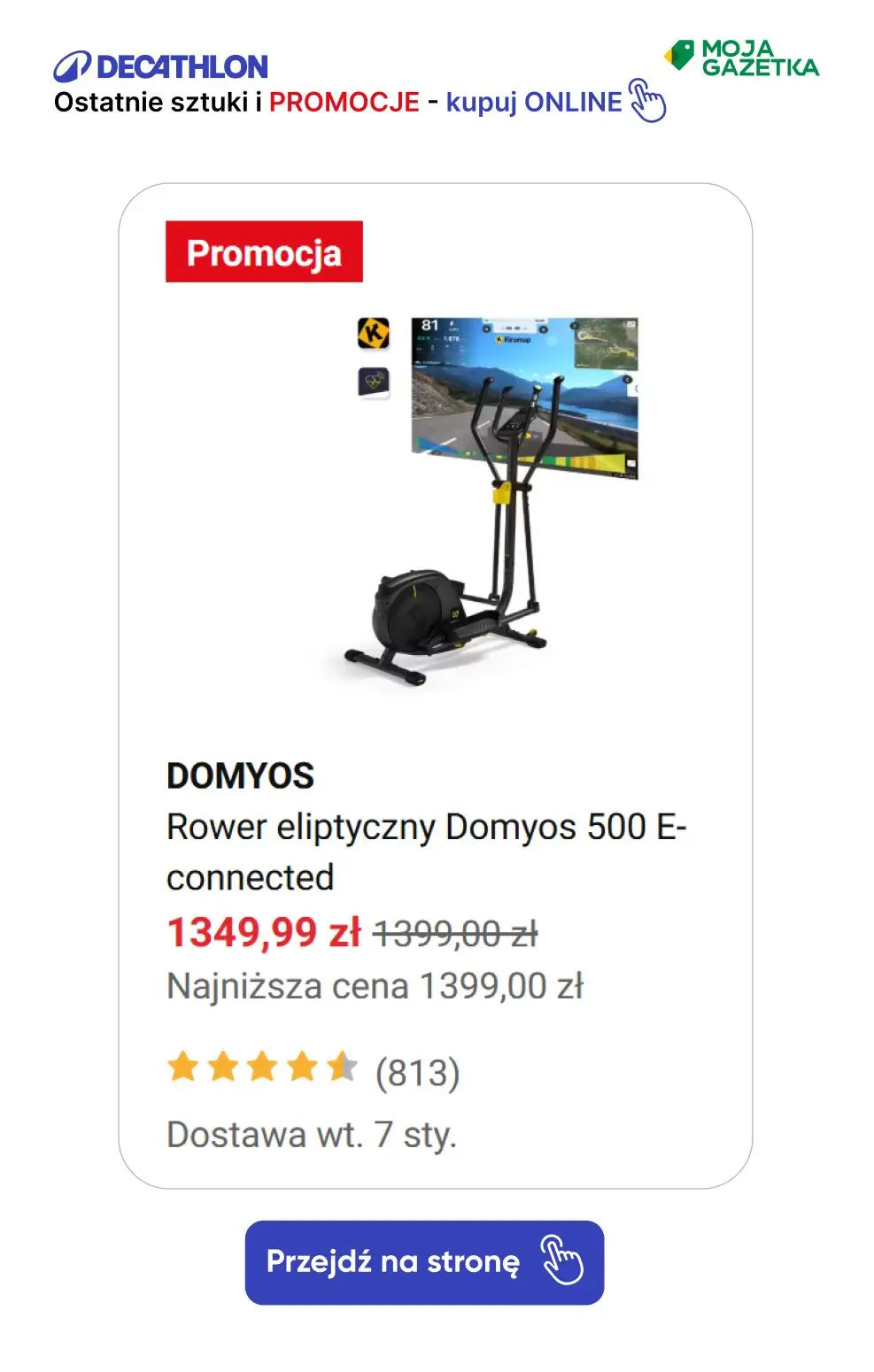 gazetka promocyjna Decathlon Ostatnie sztuki i promocje. Sprawdź swoje ulubione produkty w nowych lepszych cenach! - Strona 33