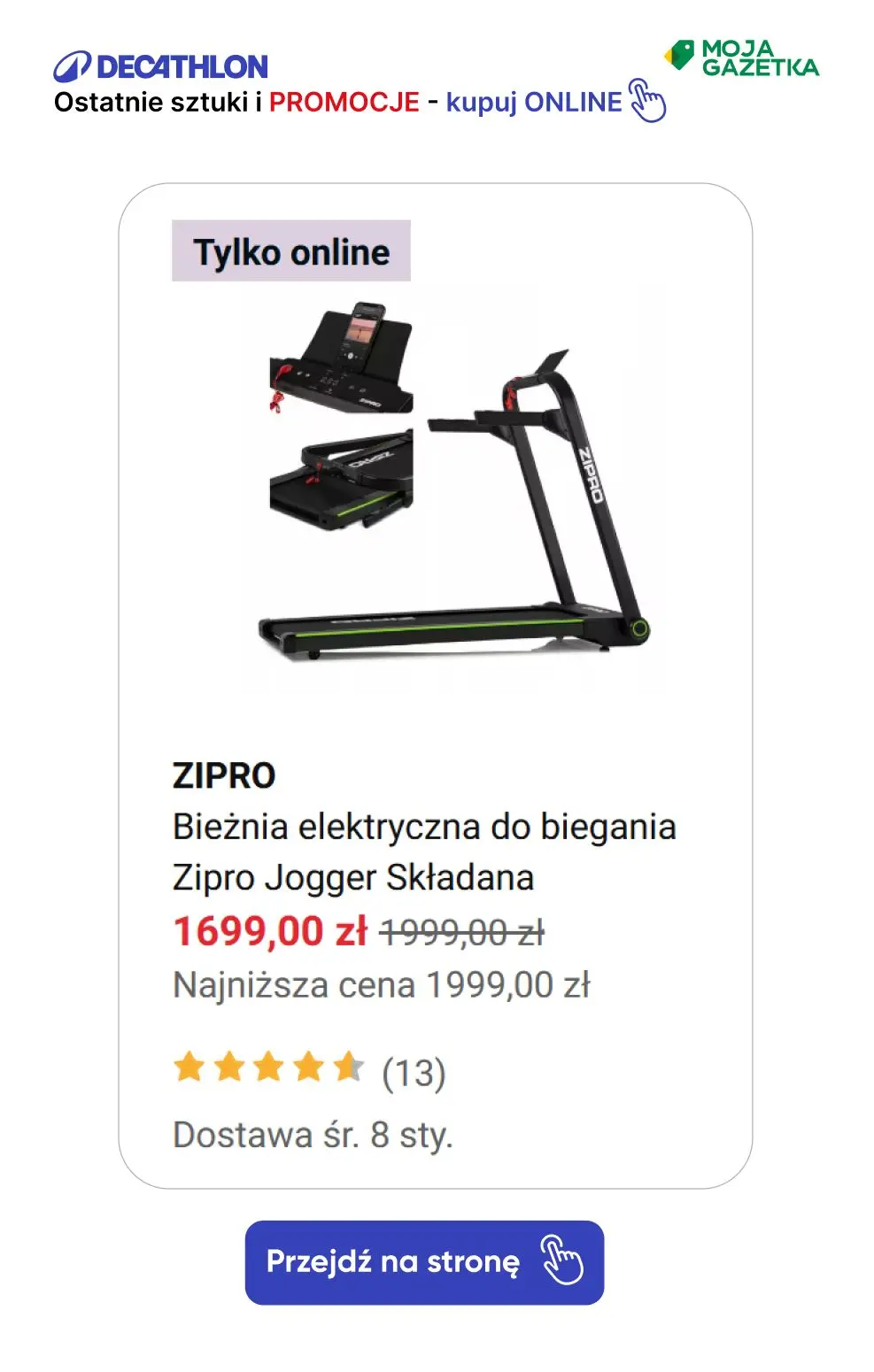 gazetka promocyjna Decathlon Ostatnie sztuki i promocje. Sprawdź swoje ulubione produkty w nowych lepszych cenach! - Strona 43