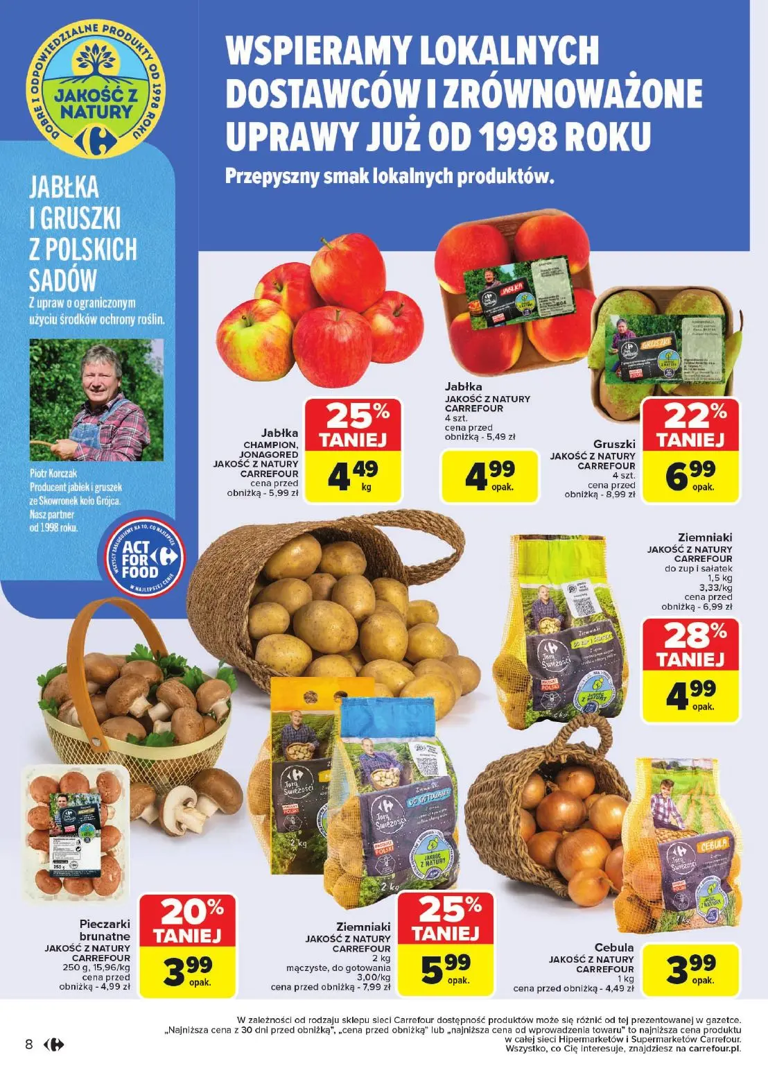 gazetka promocyjna Carrefour Market Zasmakuj się z Act for food - Strona 8