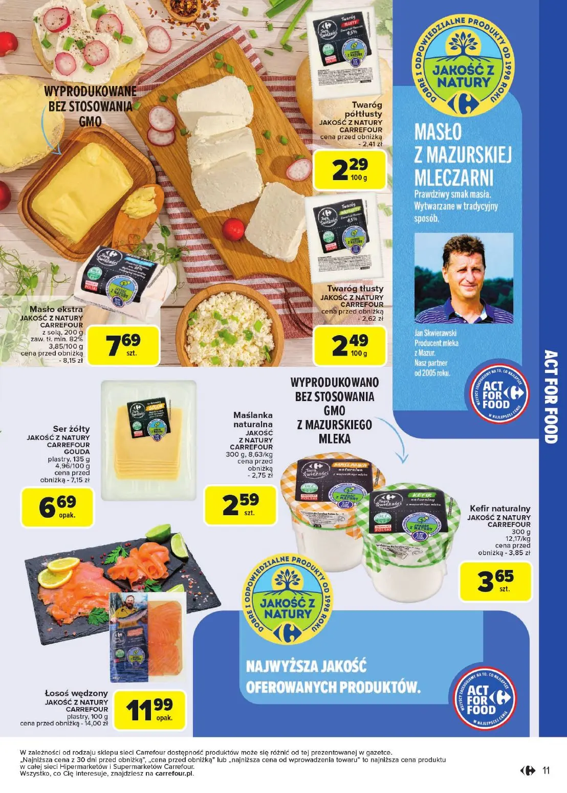 gazetka promocyjna Carrefour Market Zasmakuj się z Act for food - Strona 11