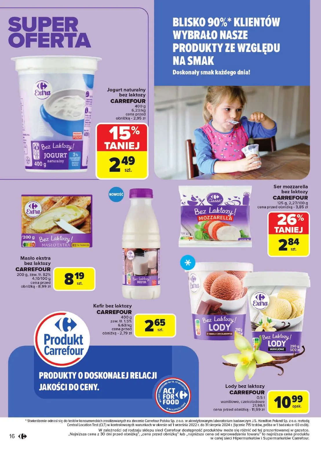 gazetka promocyjna Carrefour Market Zasmakuj się z Act for food - Strona 16