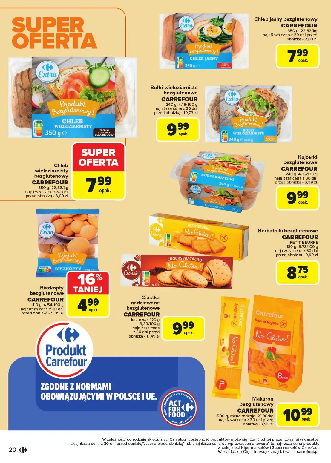 gazetka promocyjna Carrefour Market Zasmakuj się z Act for food - Strona 20