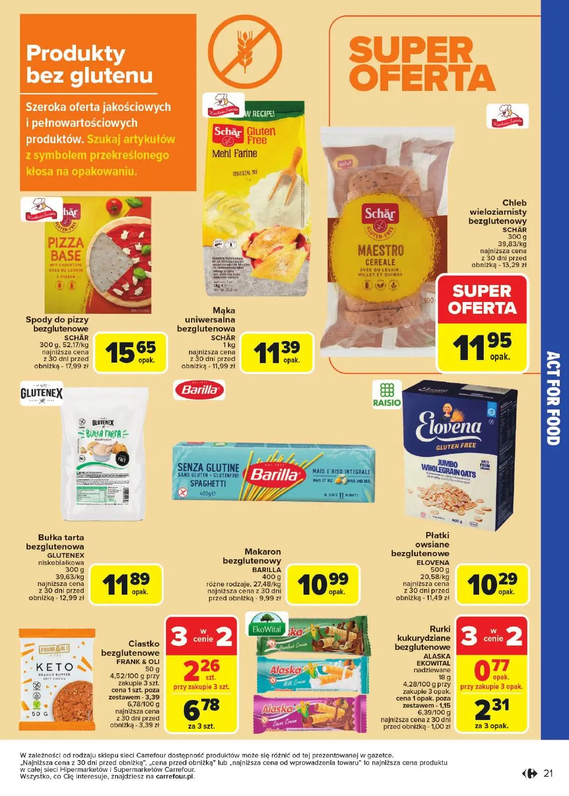 gazetka promocyjna Carrefour Market Zasmakuj się z Act for food - Strona 21