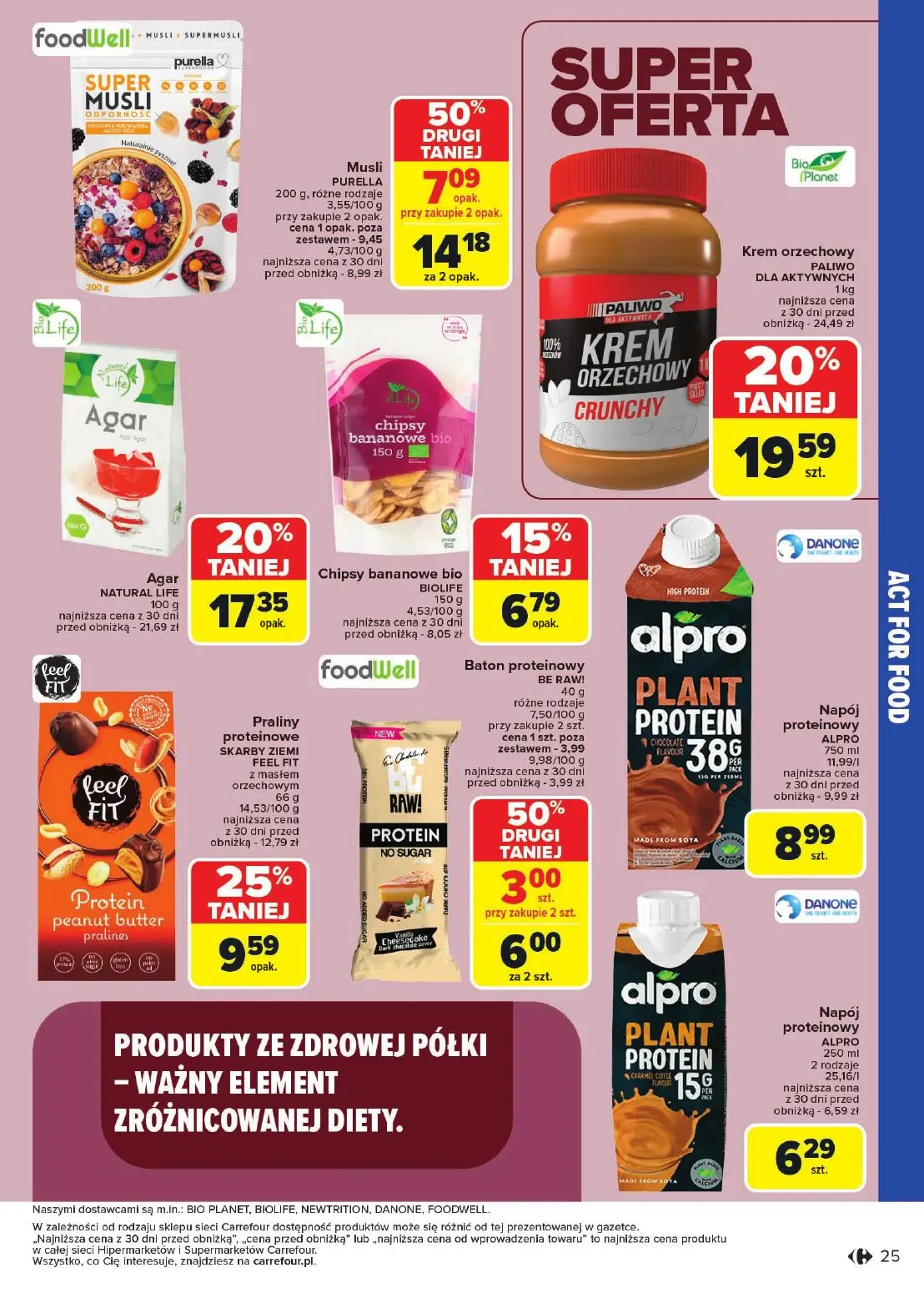 gazetka promocyjna Carrefour Market Zasmakuj się z Act for food - Strona 25