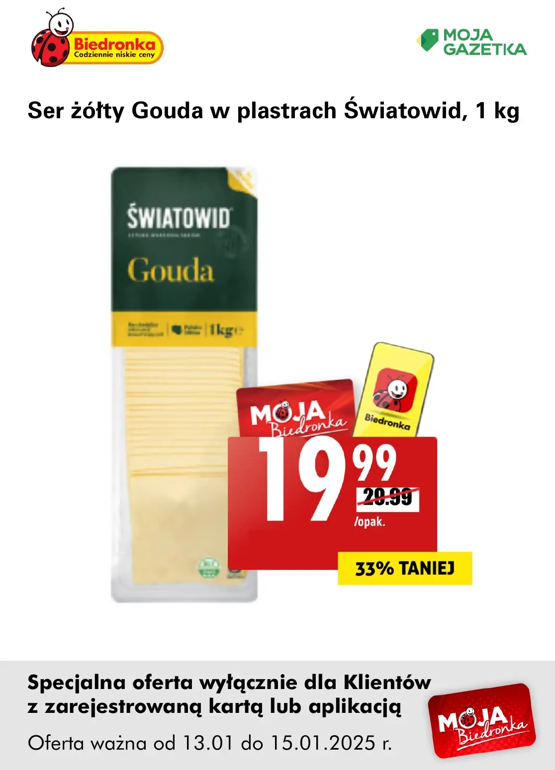 gazetka promocyjna Biedronka Oferta z kartą Moja Biedronka - Strona 2