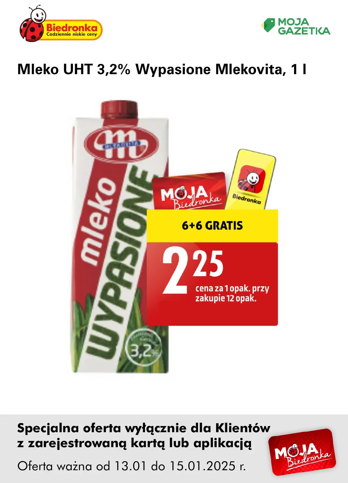 gazetka promocyjna Biedronka Oferta z kartą Moja Biedronka - Strona 3