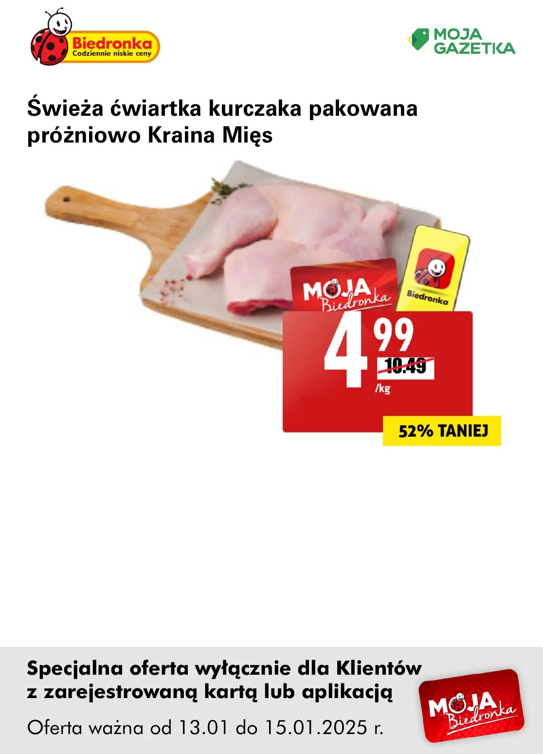 gazetka promocyjna Biedronka Oferta z kartą Moja Biedronka - Strona 6