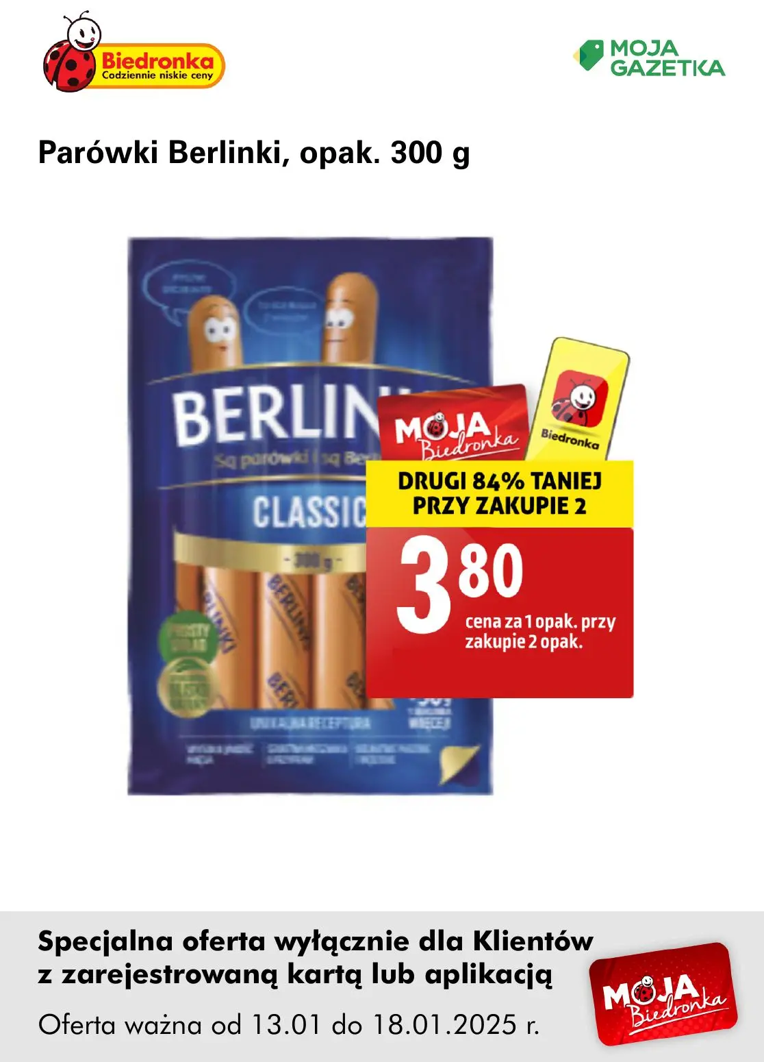 gazetka promocyjna Biedronka Oferta z kartą Moja Biedronka - Strona 9