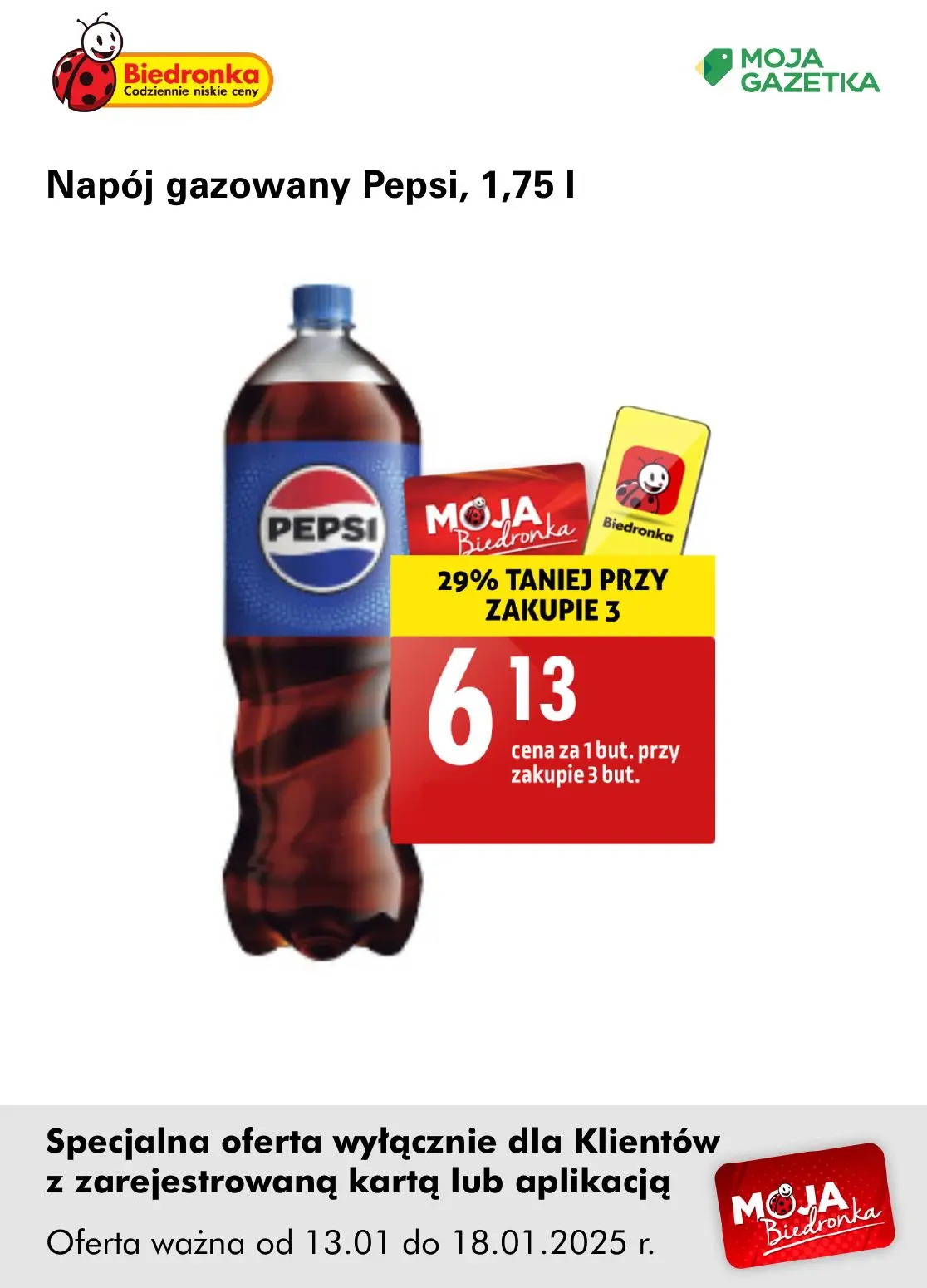 gazetka promocyjna Biedronka Oferta z kartą Moja Biedronka - Strona 11