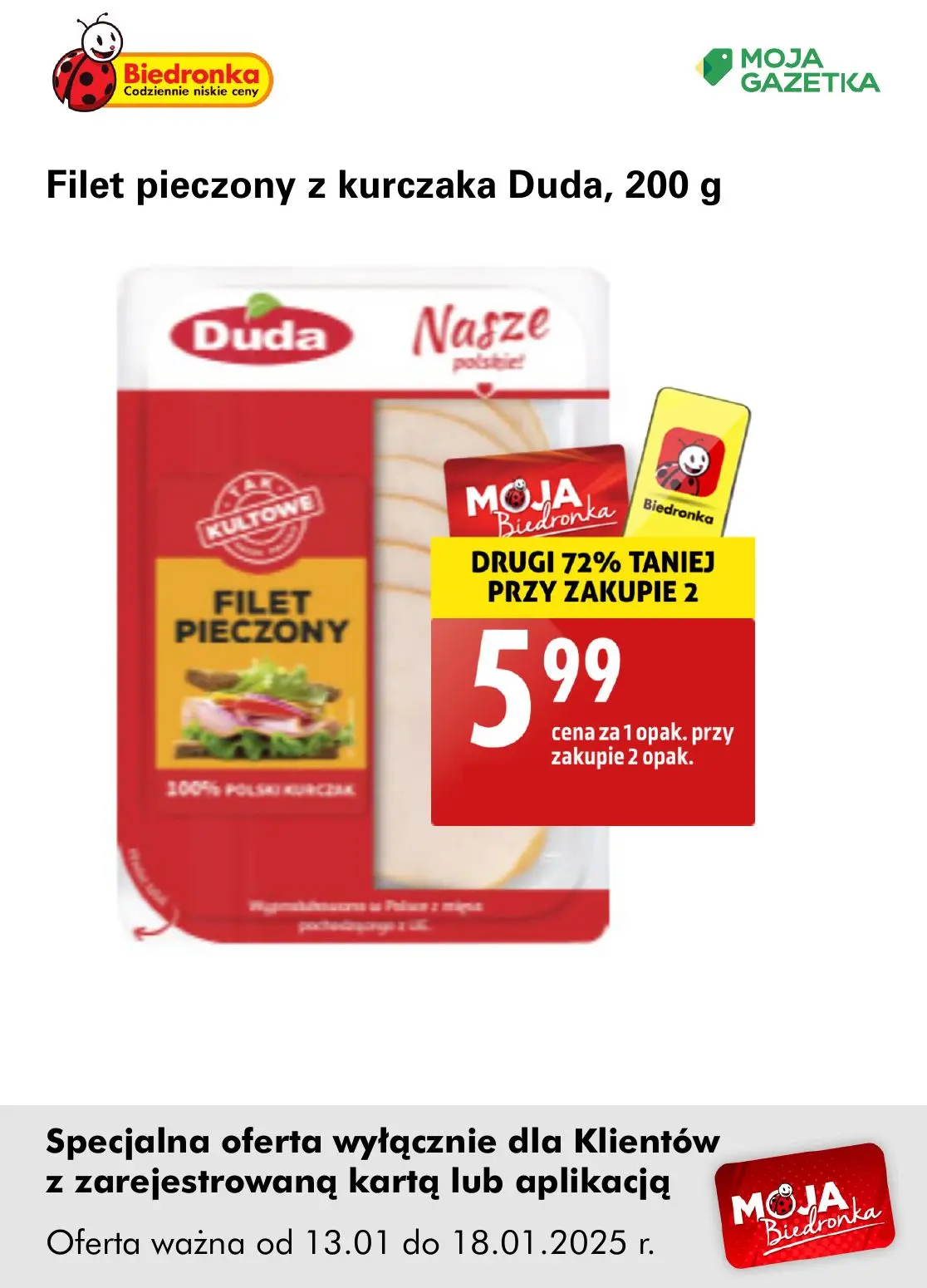 gazetka promocyjna Biedronka Oferta z kartą Moja Biedronka - Strona 14